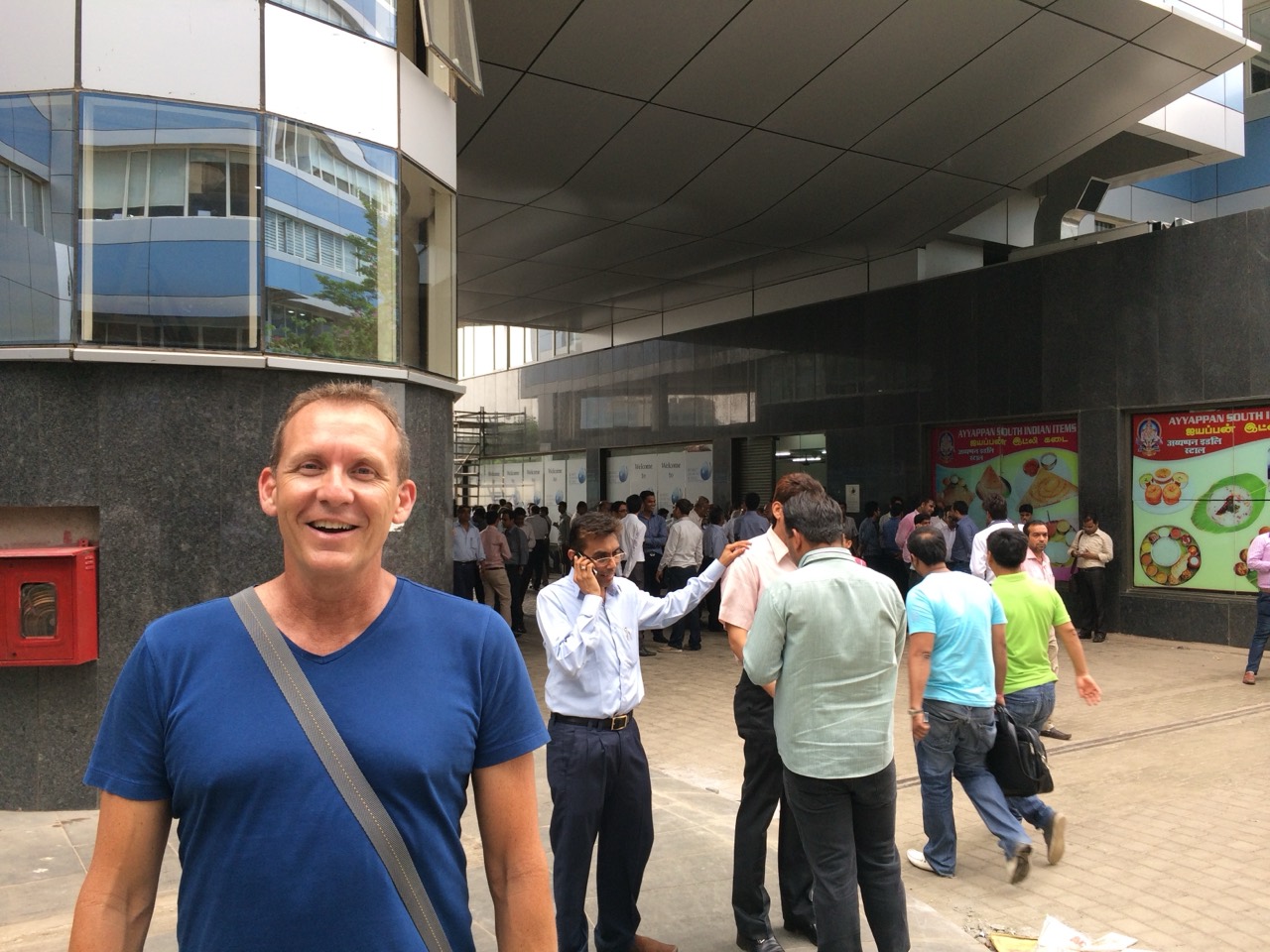 Scott van Iperen during diamond-industry work in Mumbai, India