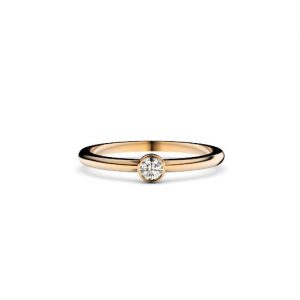 tiny golden ring | custom made gemstone ring | divine elements