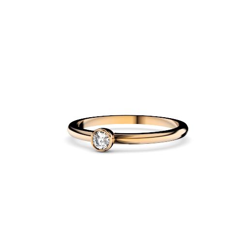 natural diamond ring | custom made gemstone ring | divine elements