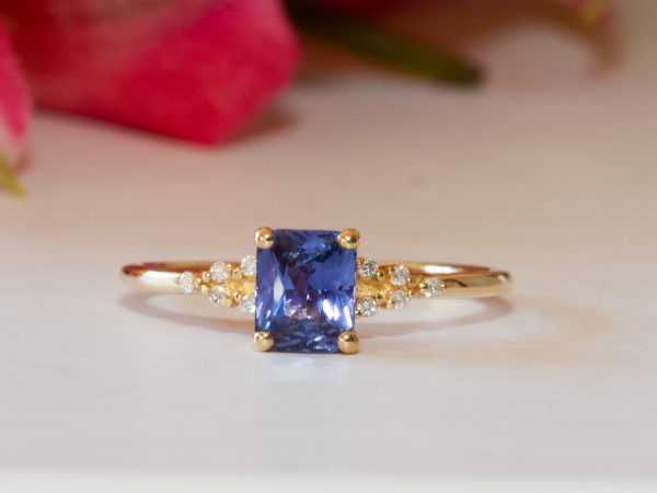 Emilia Purple Sapphire Ring
