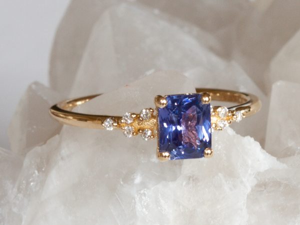 Emilia Purple Sapphire Ring